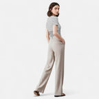 Belcien | Women’s Cotton Linen Wide-Leg Pants