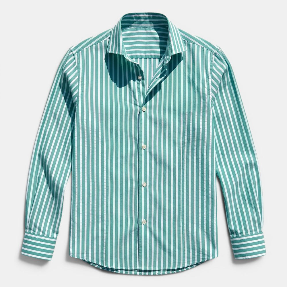 Belcien - Men’s Striped Classic Shirt