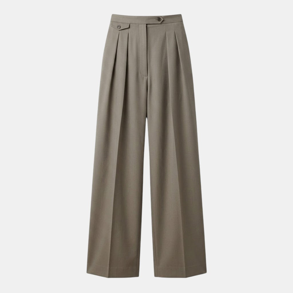 Belcien | Women’s Woollen Oversized Pants
