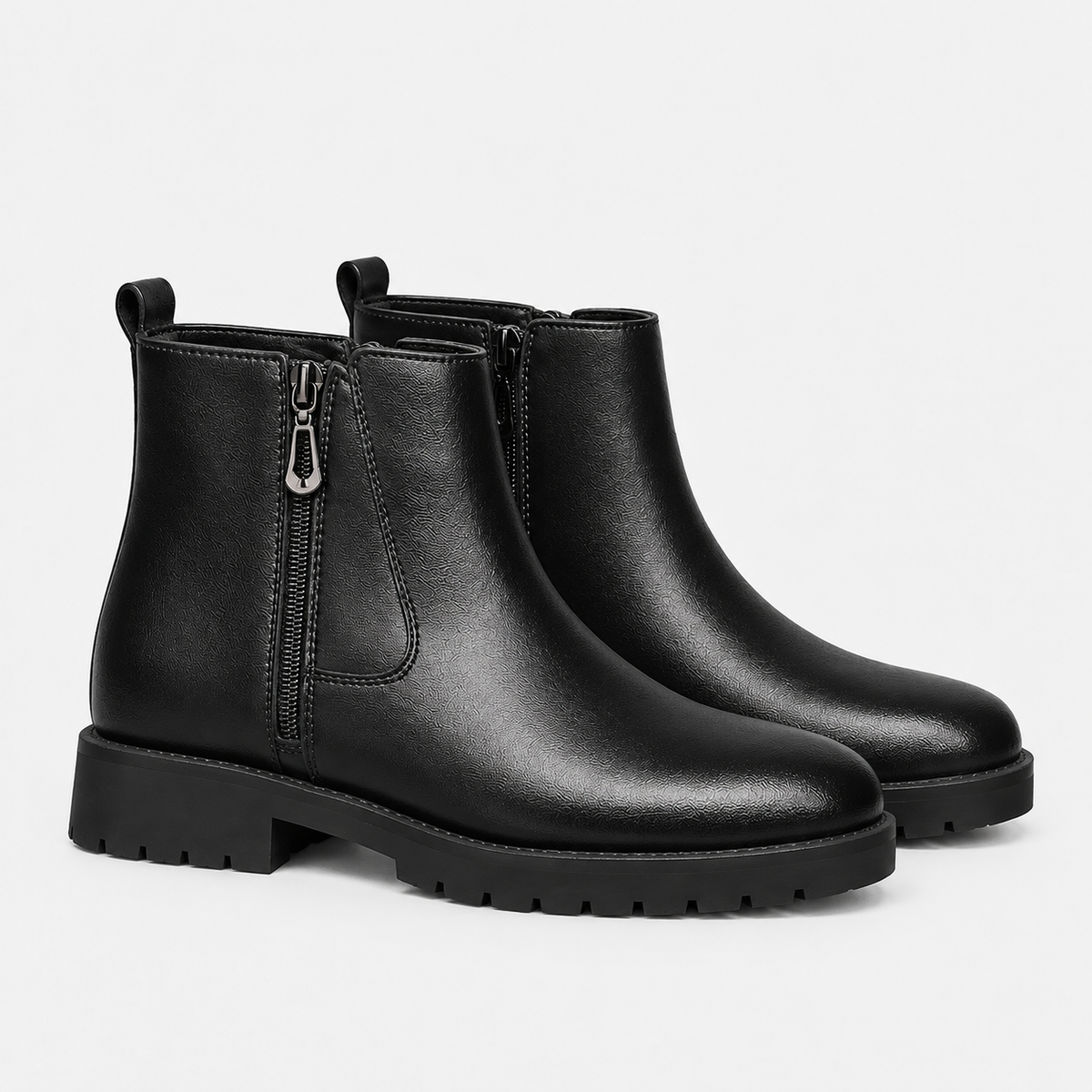 Men's Classic Chelsea Boots – Side Zip Smart Casual Style