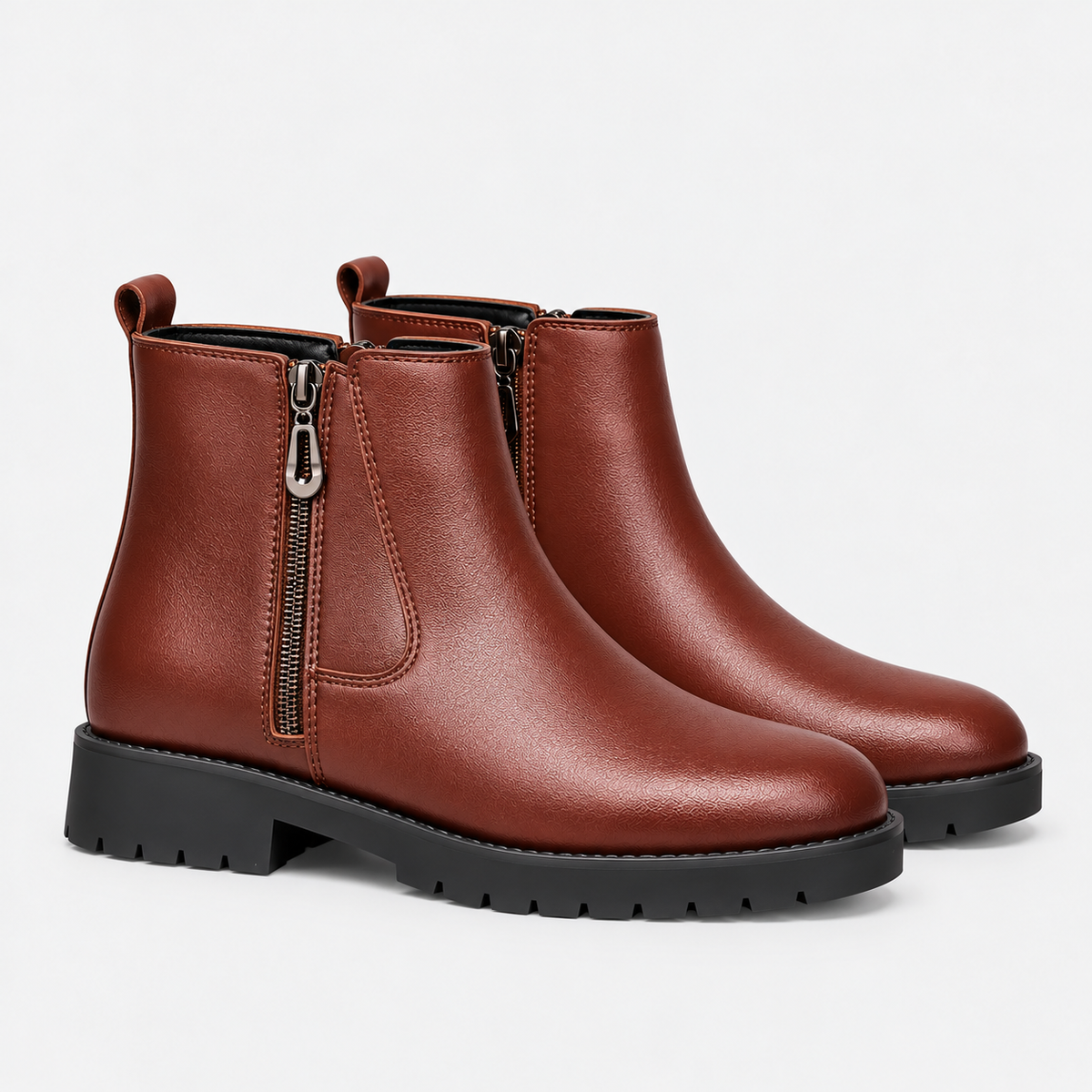 Men's Classic Chelsea Boots – Side Zip Smart Casual Style