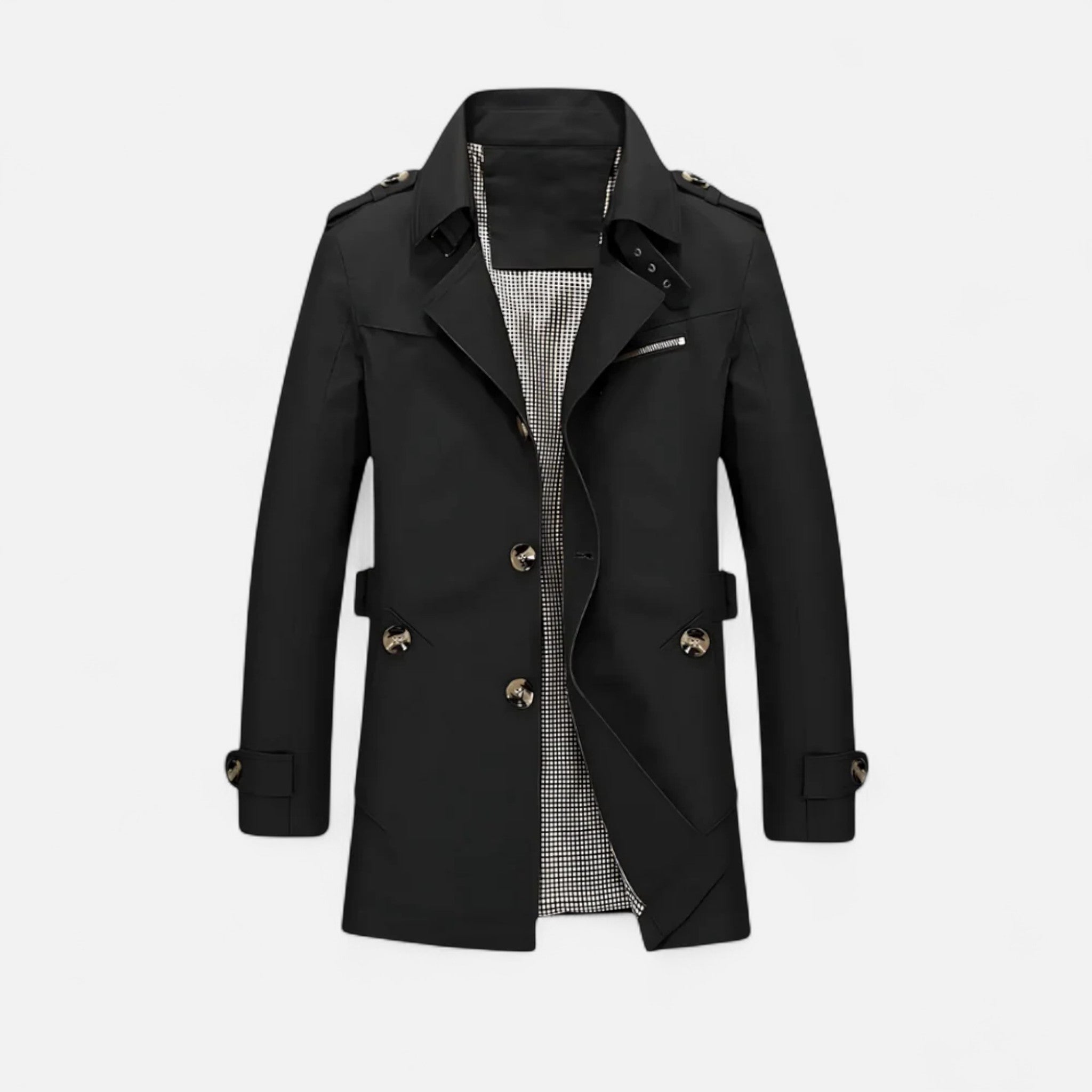 Belcien | Lightweight Refined Trench Coat