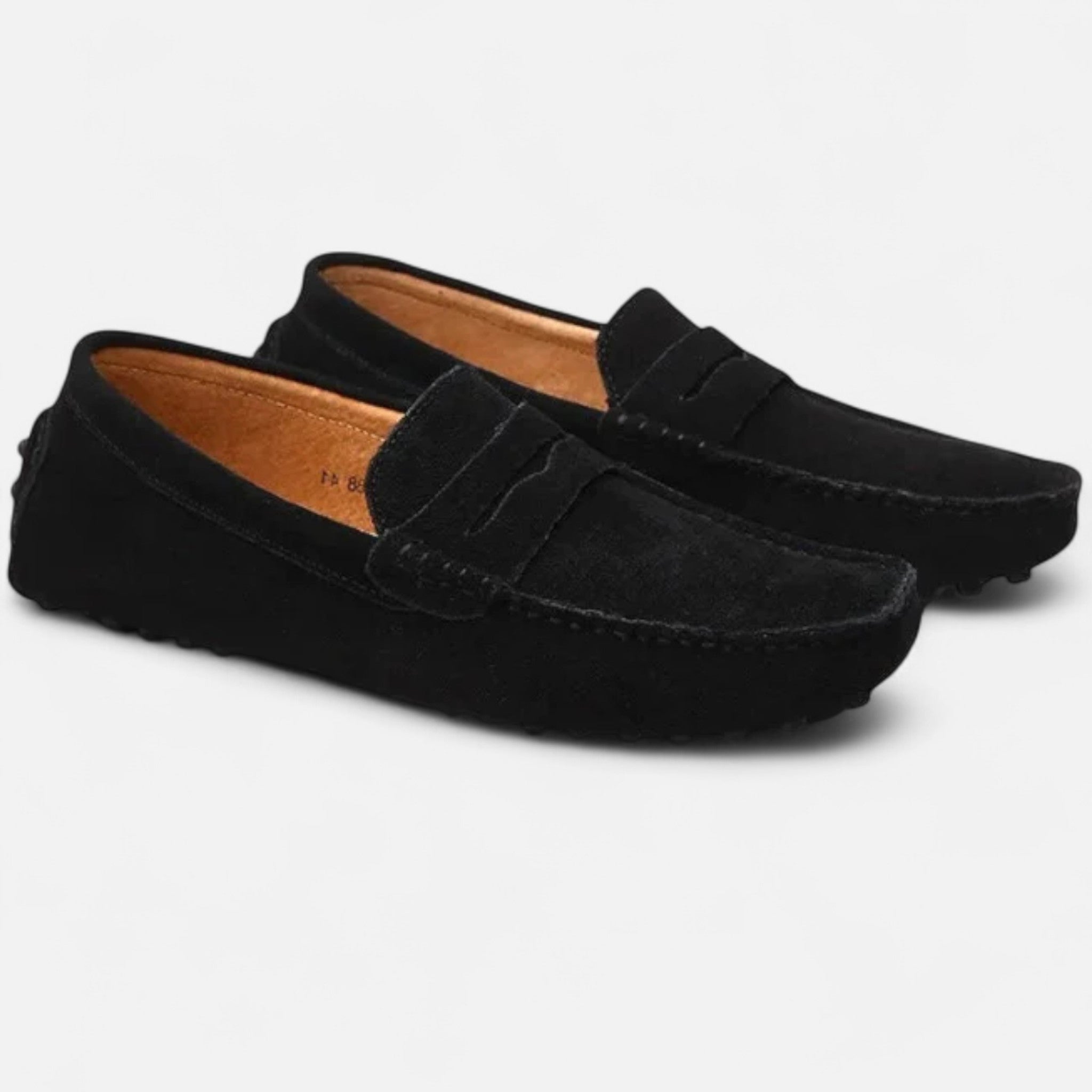 Belcien | Men’s Suede Driver Loafers