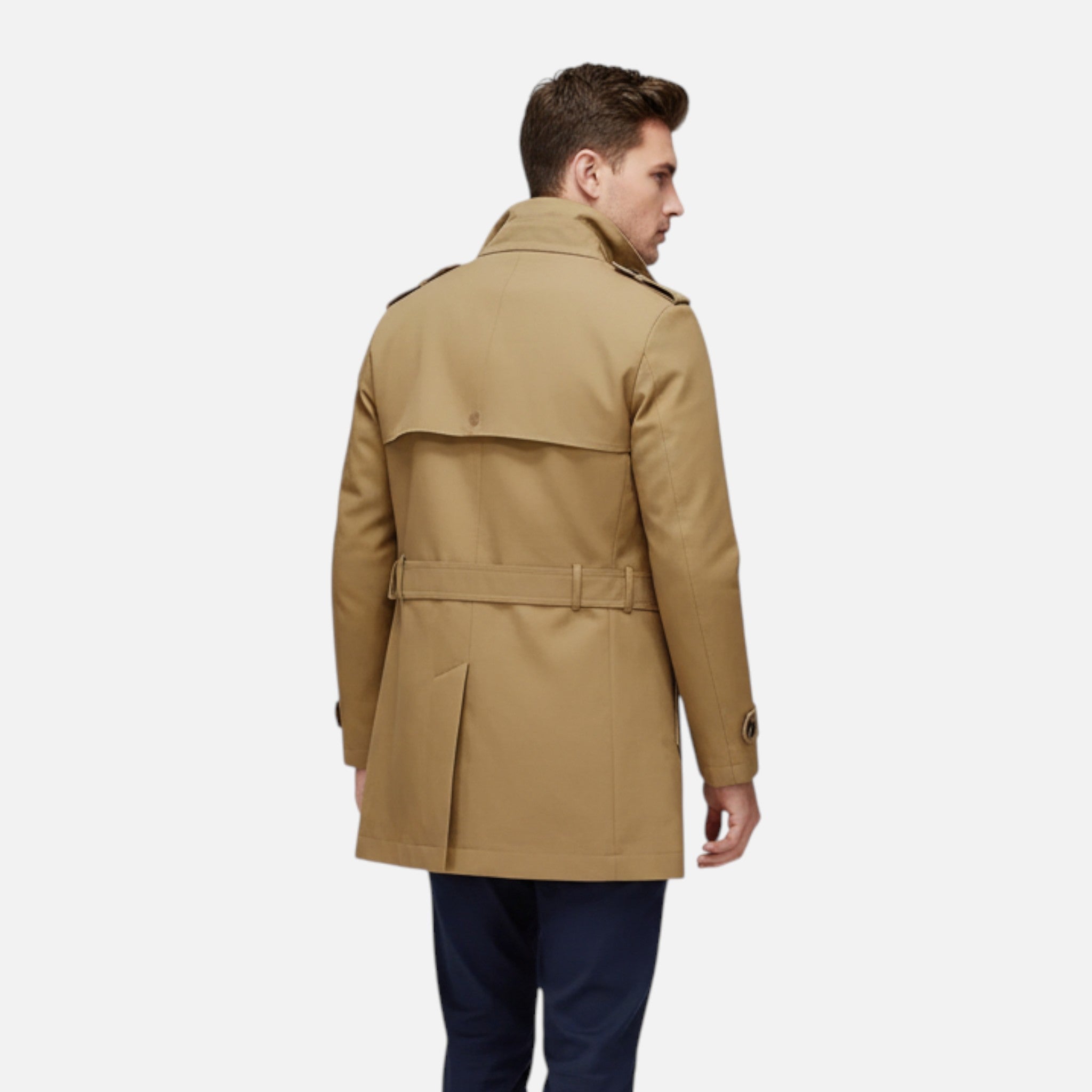 Belcien | Lightweight Refined Trench Coat