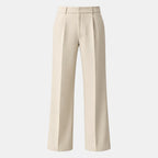 Beige pants on a light gray background