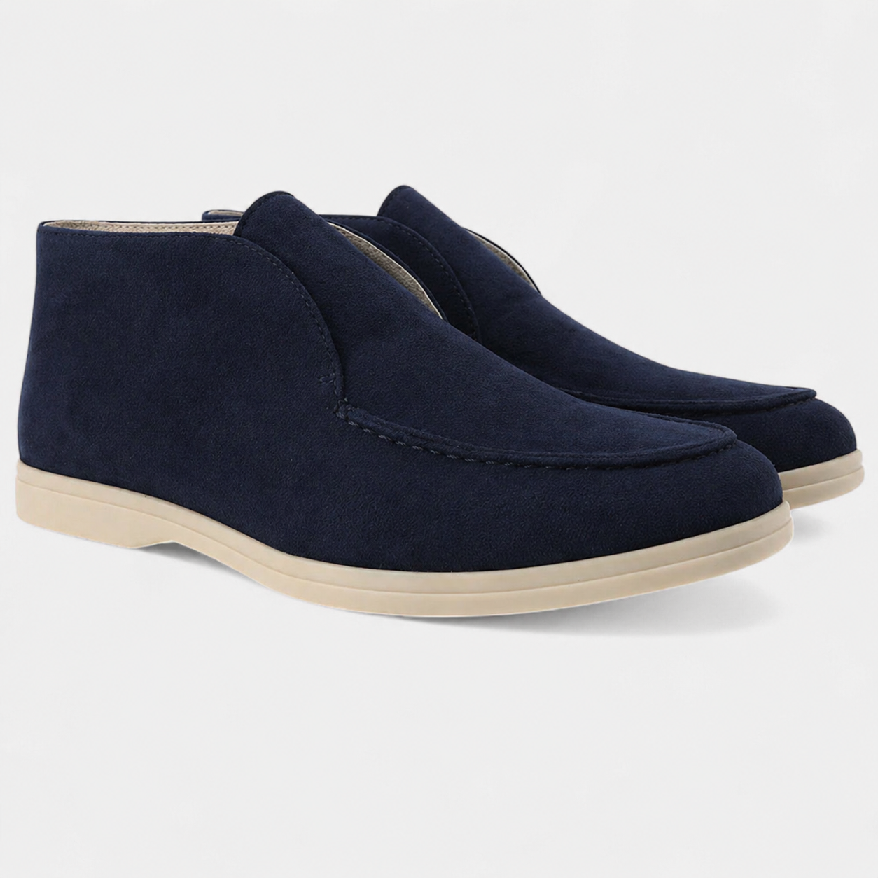 Belcien | Men’s Old Money High Suede Loafers