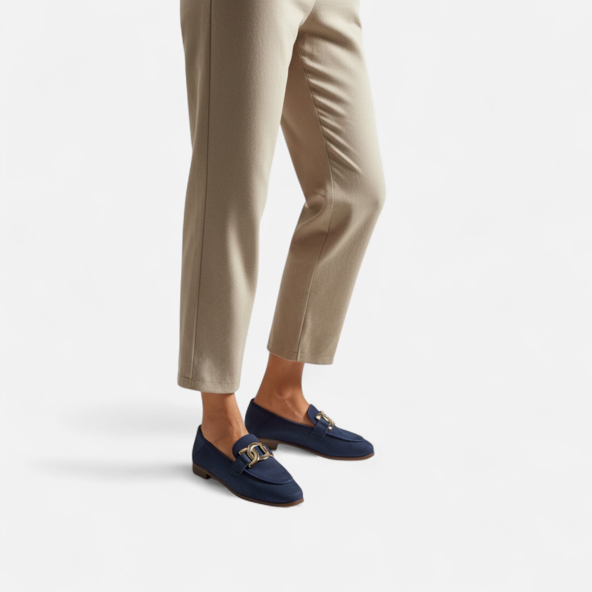 Belcien | Duchess Suede Loafers