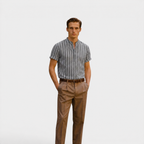 Men’s Linen Polo Shirt