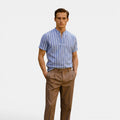 Belcien - Men’s Linen Polo Shirt