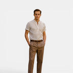 Men’s Linen Polo Shirt