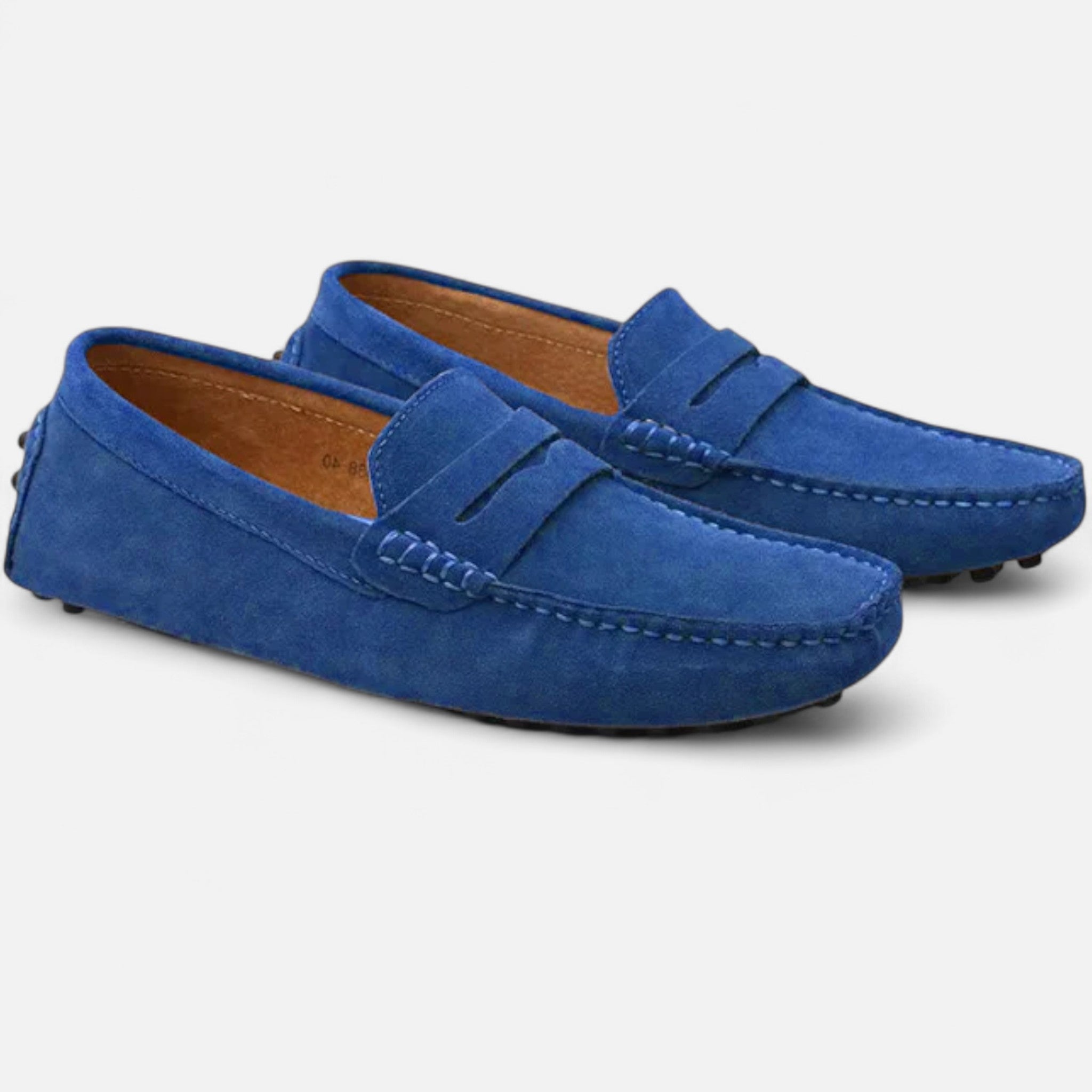 Belcien | Men’s Suede Driver Loafers