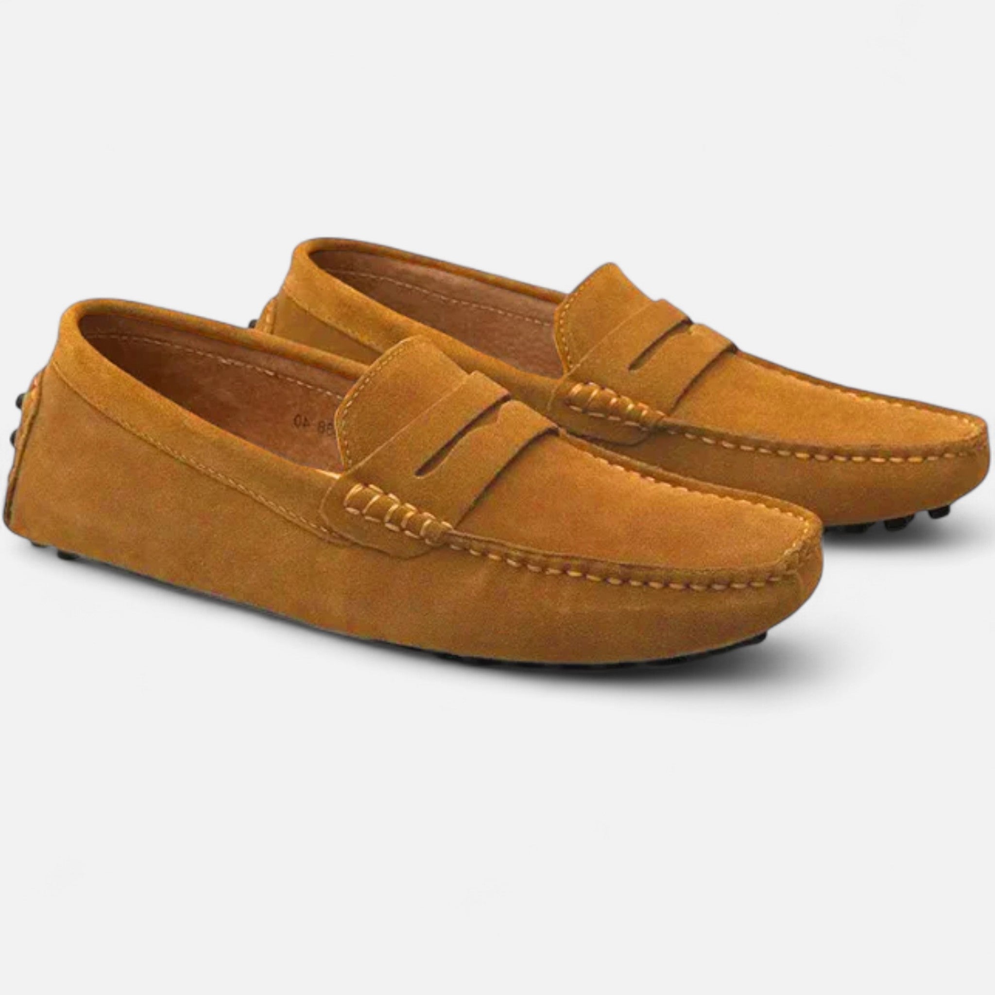 Belcien | Men’s Suede Driver Loafers