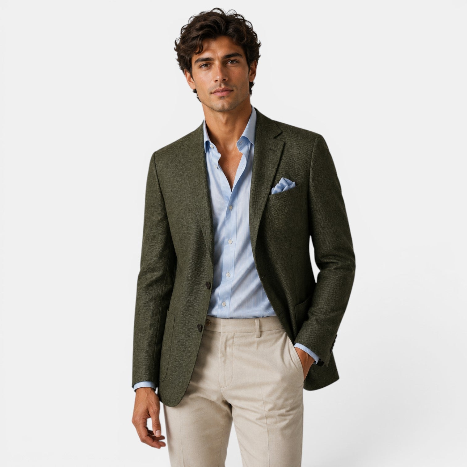 Men's Casual Blazer for Breathable Smart Casual Comfort