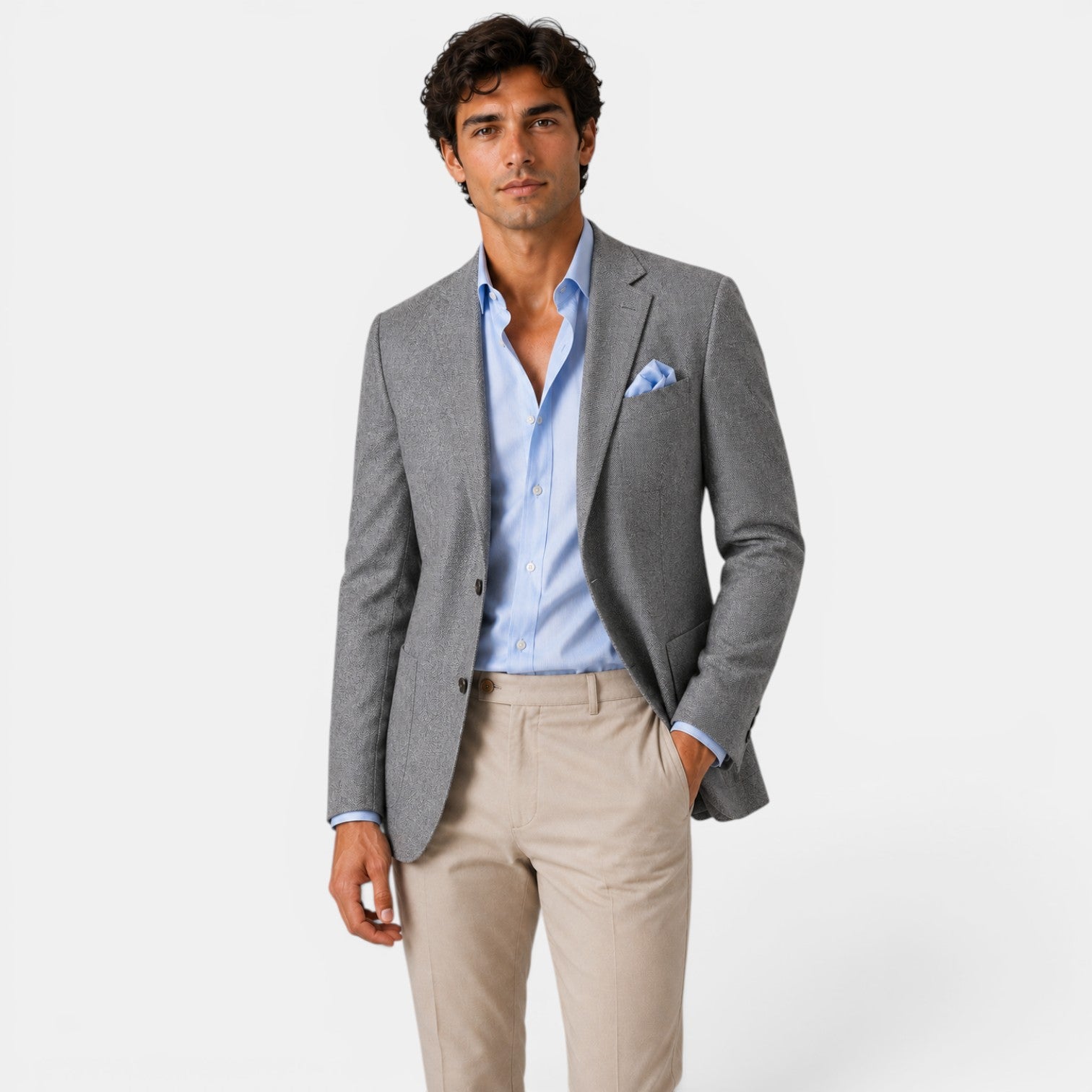Men's Casual Blazer for Breathable Smart Casual Comfort