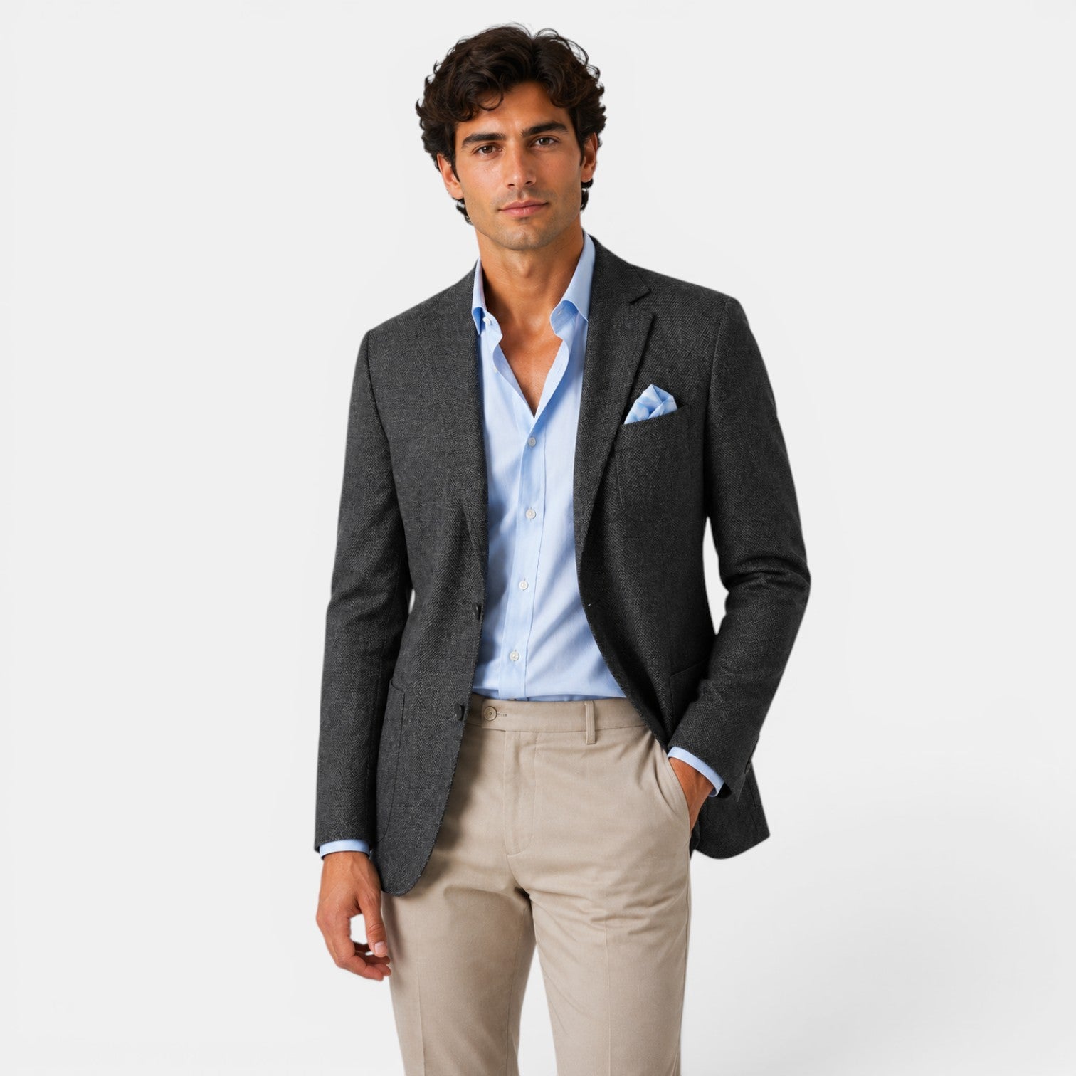 Men's Casual Blazer for Breathable Smart Casual Comfort