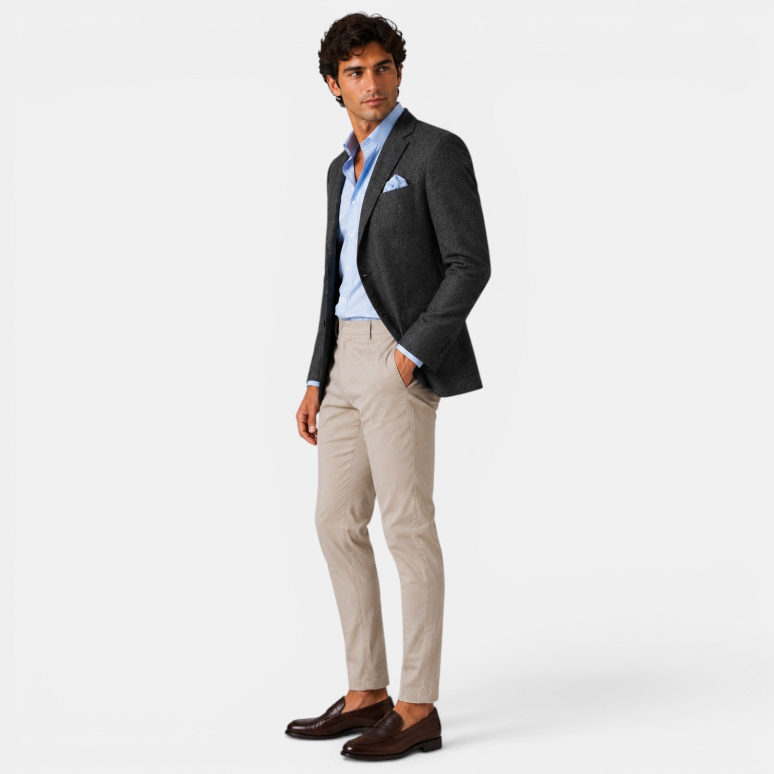 Men's Casual Blazer for Breathable Smart Casual Comfort