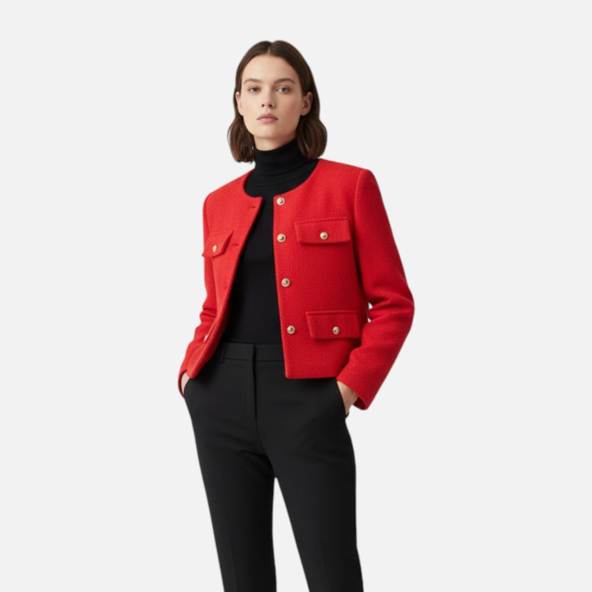 Belcien | Savile Crop Blazer