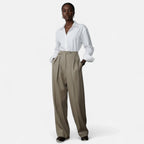 Belcien | Women’s Woollen Oversized Pants