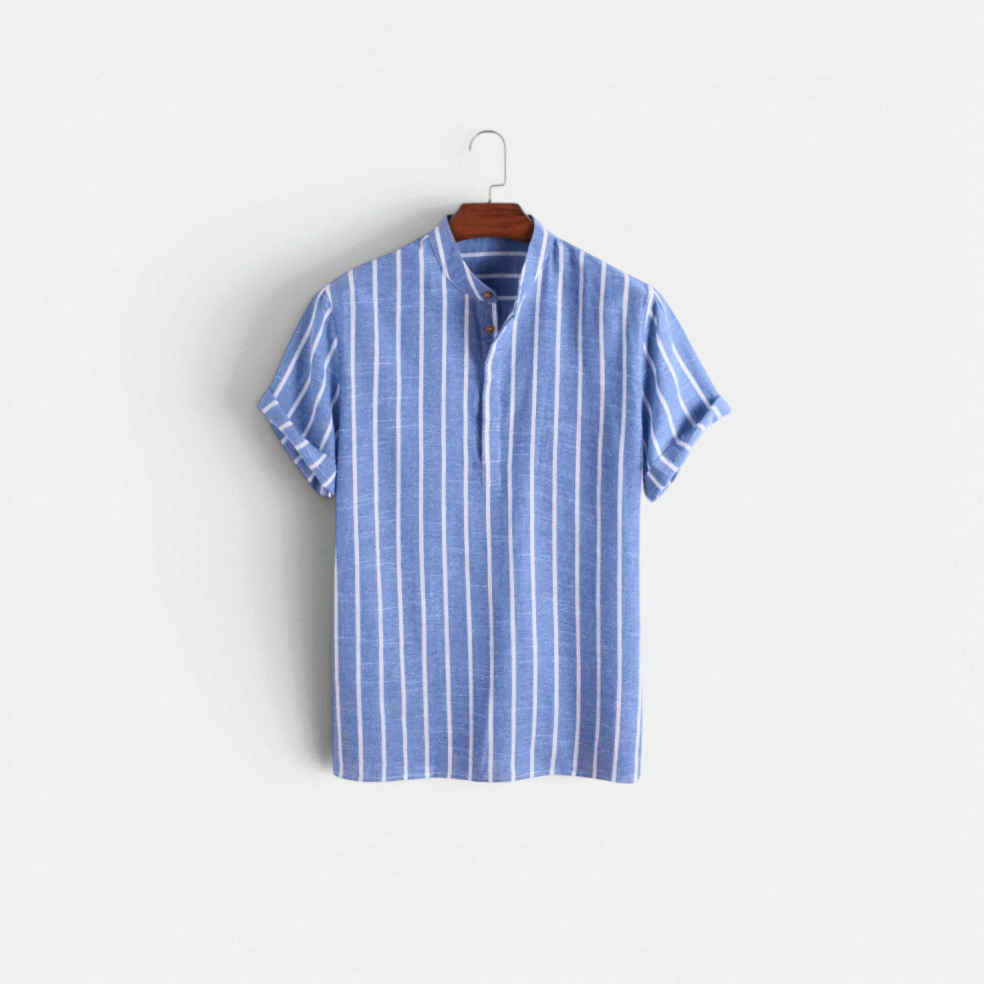 Belcien - Men’s Linen Polo Shirt