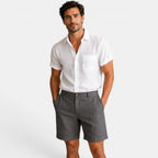 Men's Casual Linen Shorts Lightweight Comfort Everyday Wear
