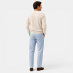 Men's Cotton Drawstring Pants Relaxed Fit Everyday Trousers