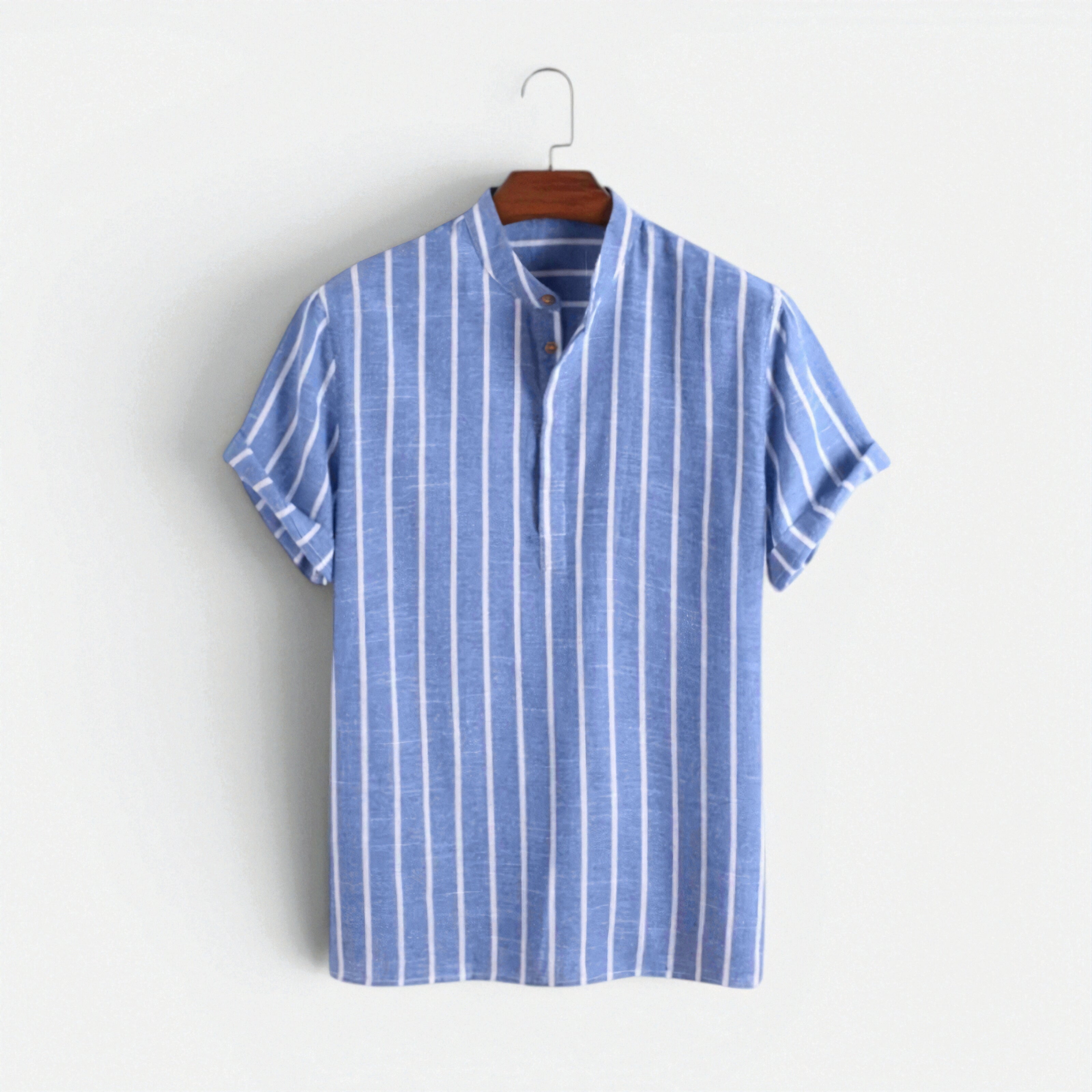 Belcien - Men’s Linen Polo Shirt