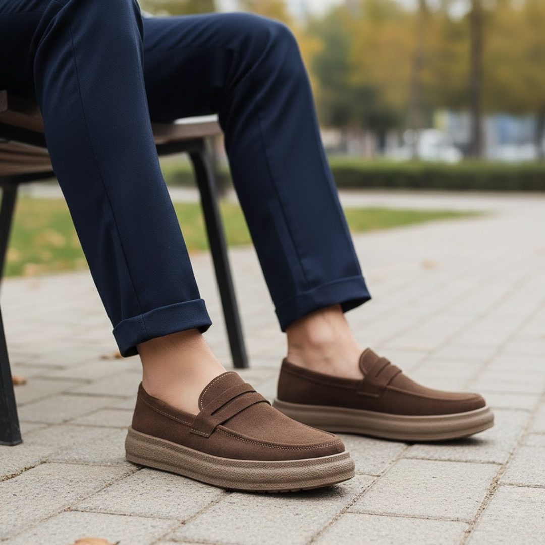 Belcien | Men’s Penny Loafer for Summer – Classic Comfortable Shoes