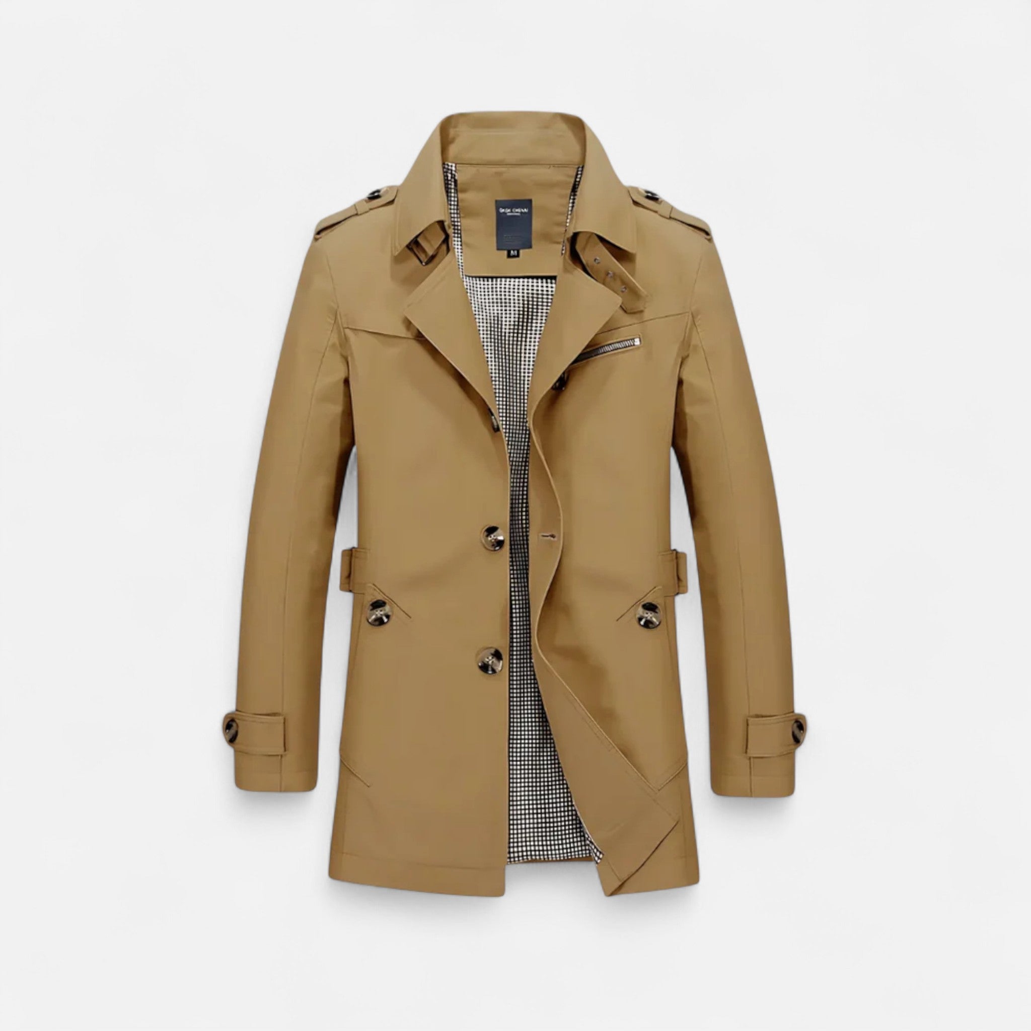 Belcien | Lightweight Refined Trench Coat