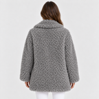 Women’s Teddy Plush Oversized Jacket for Winter