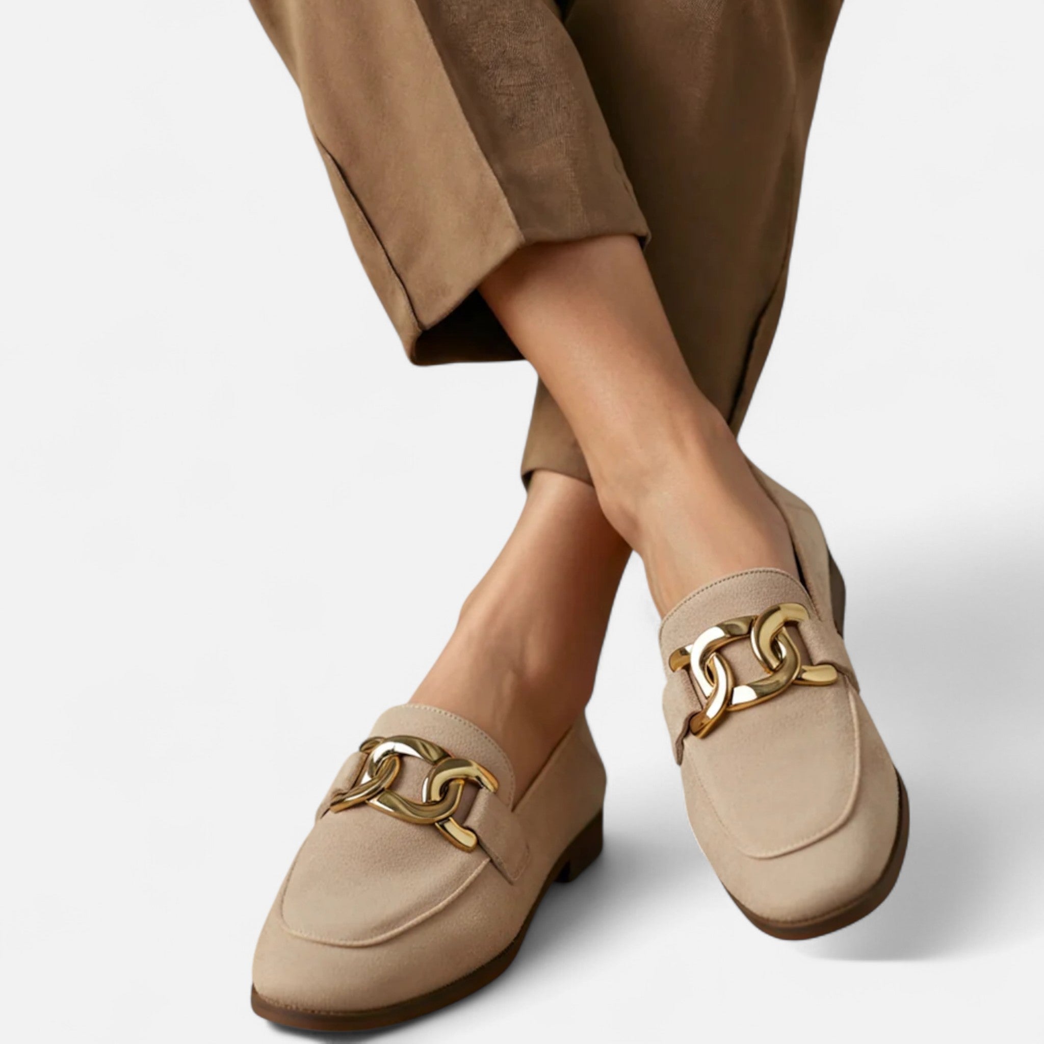 Belcien | Duchess Suede Loafers