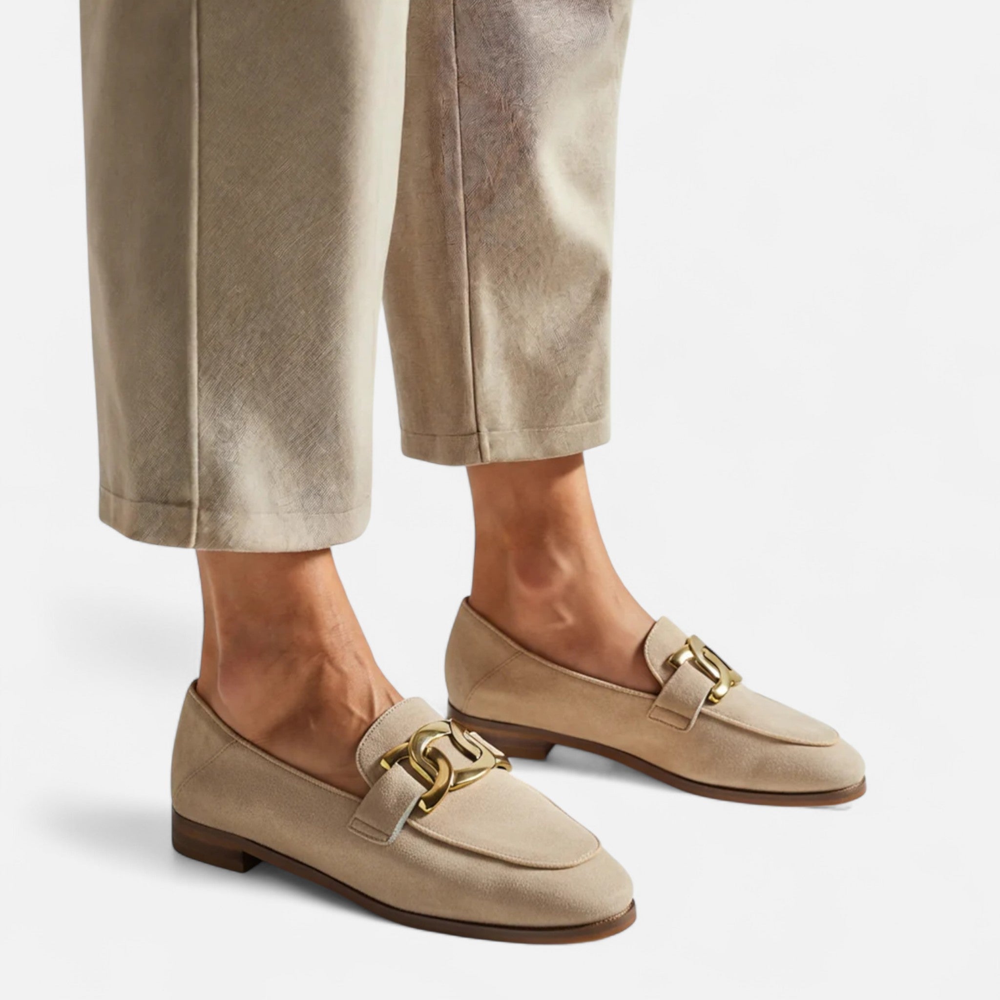 Belcien | Duchess Suede Loafers