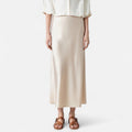 Belcien | Old Money Silk Skirt