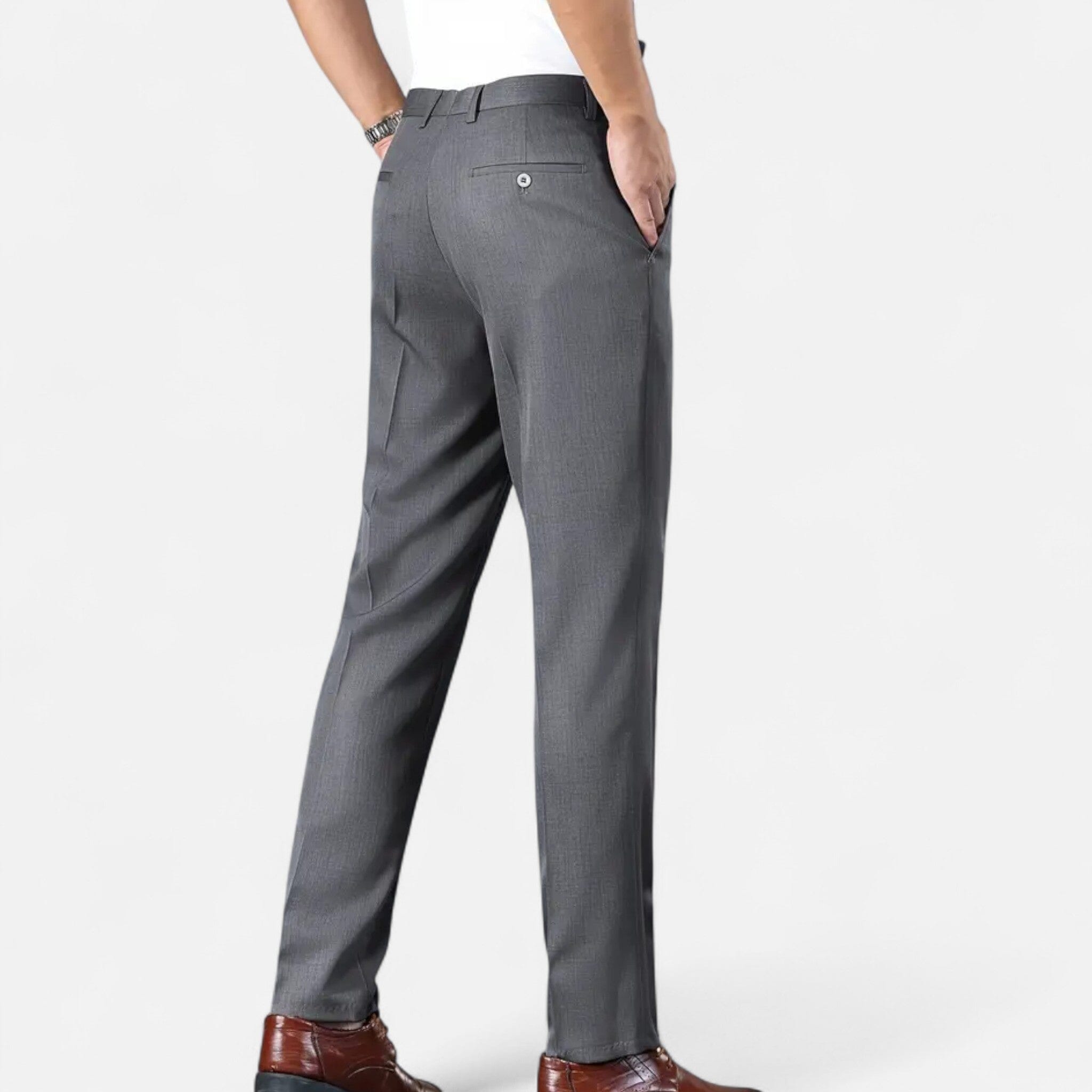 Belcien | Men’s Classic Dress Trousers