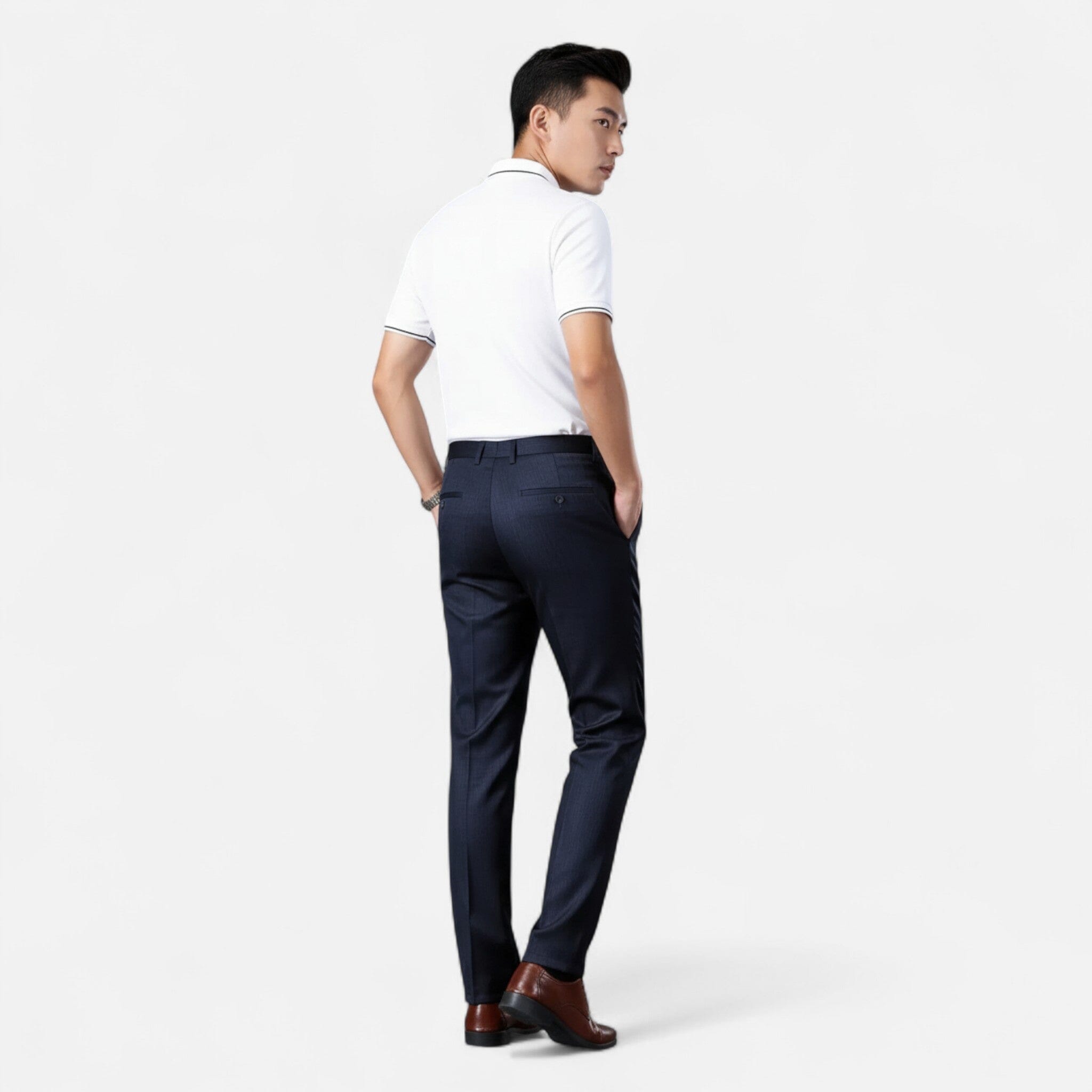 Belcien | Men’s Classic Dress Trousers