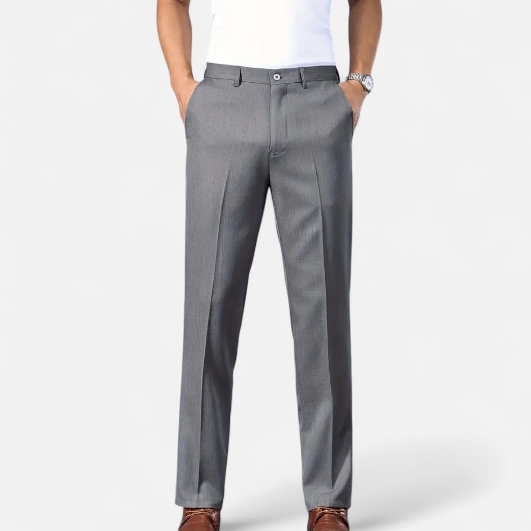 Belcien | Men’s Classic Dress Trousers