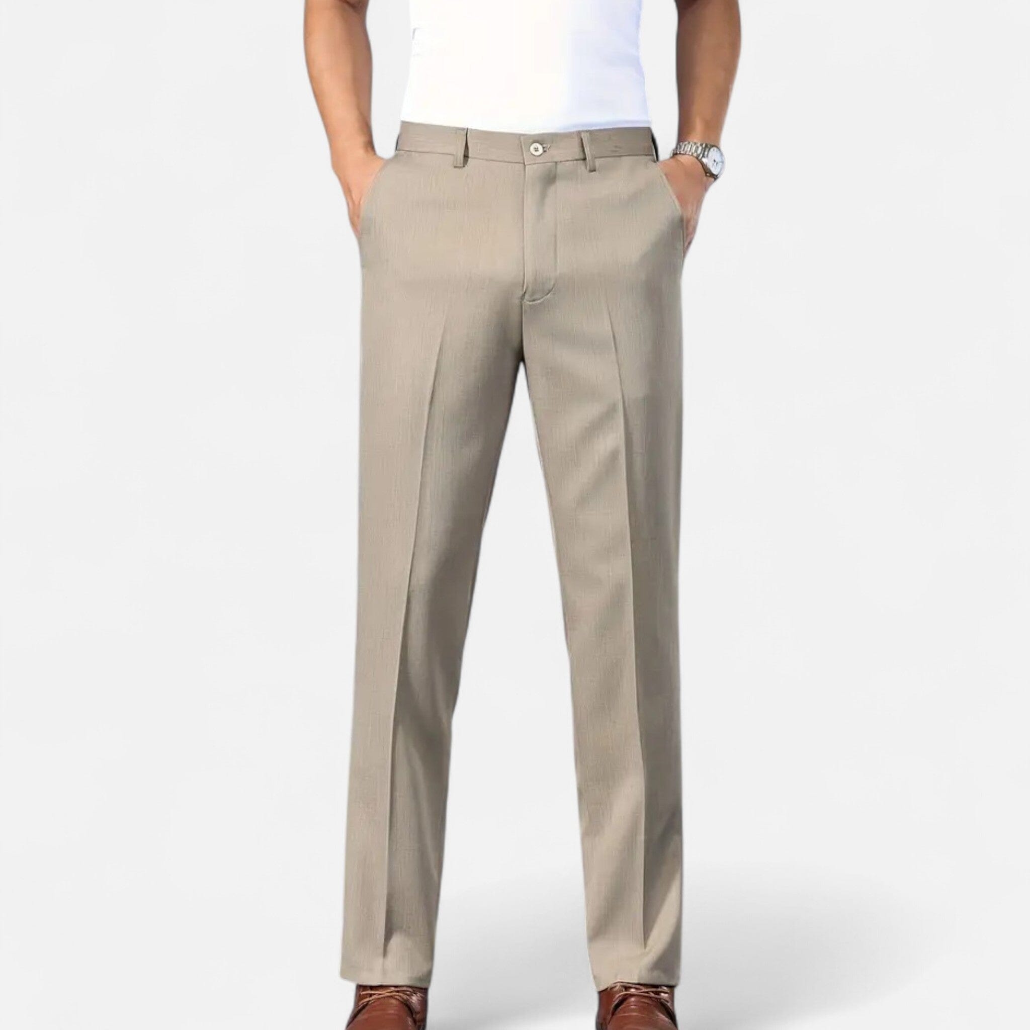 Belcien | Men’s Classic Dress Trousers