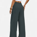 Belcien | Women’s Pleated Wide-Leg Trousers