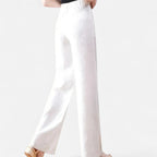 Belcien | Women’s Cotton Linen Wide-Leg Pants
