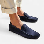 Belcien | Men’s Suede Driver Loafers