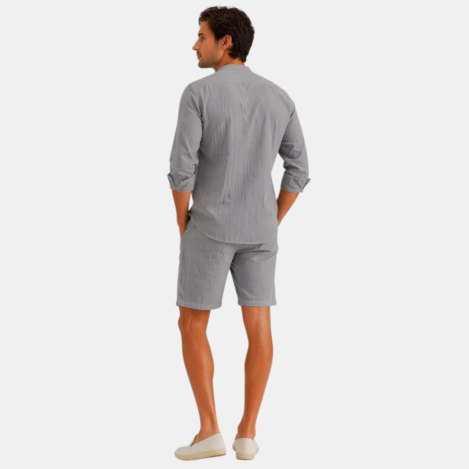 Belcien - Men's Linen Summer Set