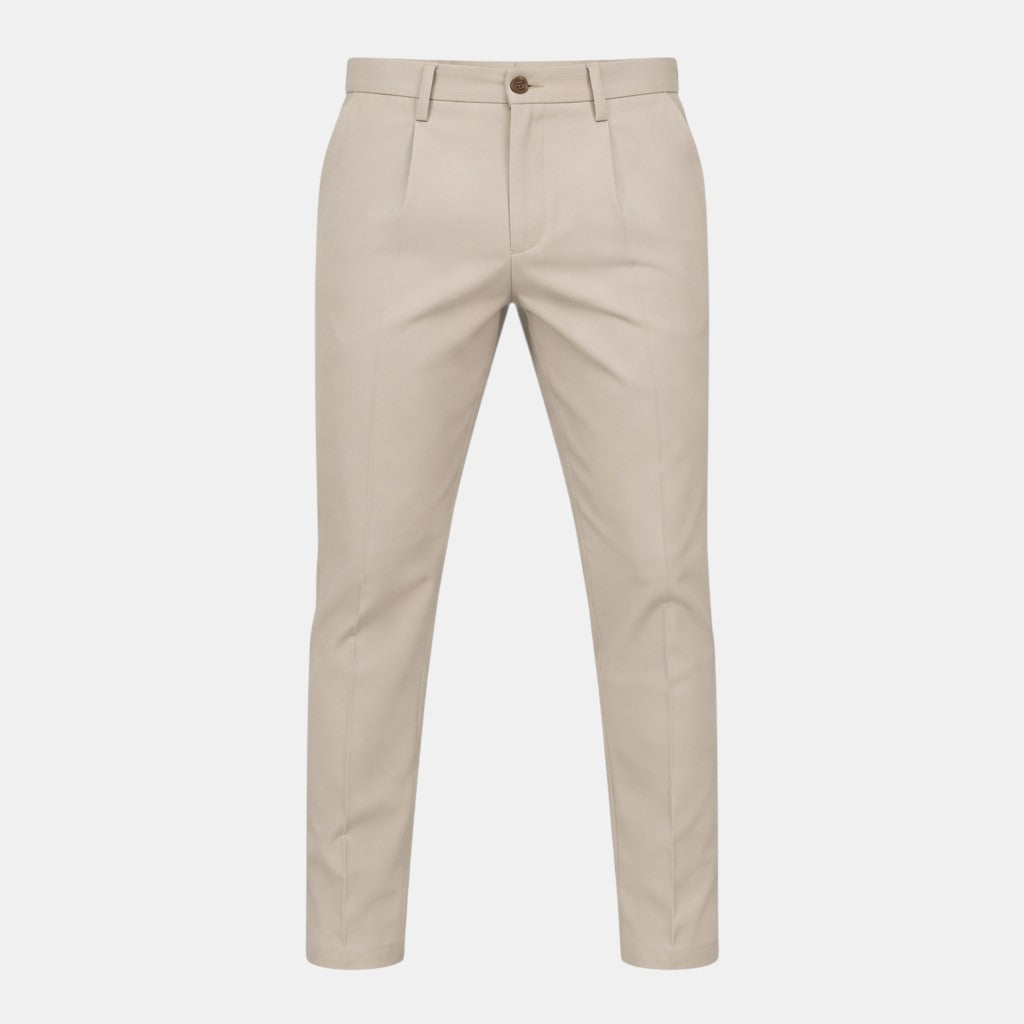 Belcien | Men’s Classic Pleated Business Trousers