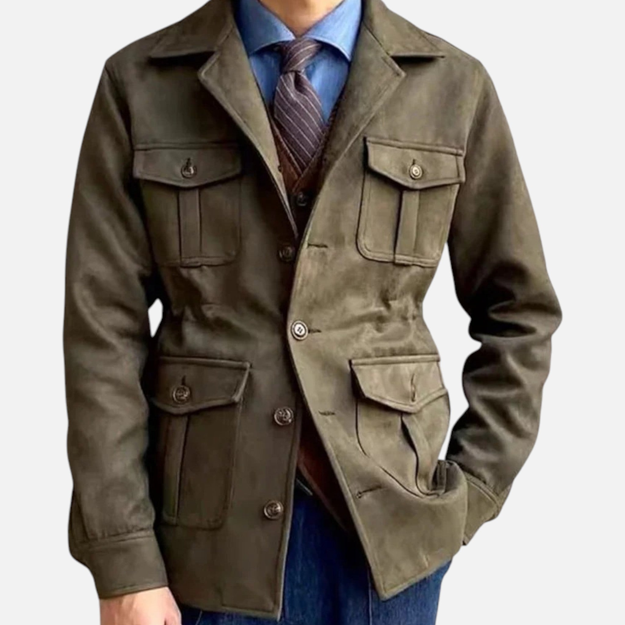 Belcien | Men’s Old Money Pocket Jacket
