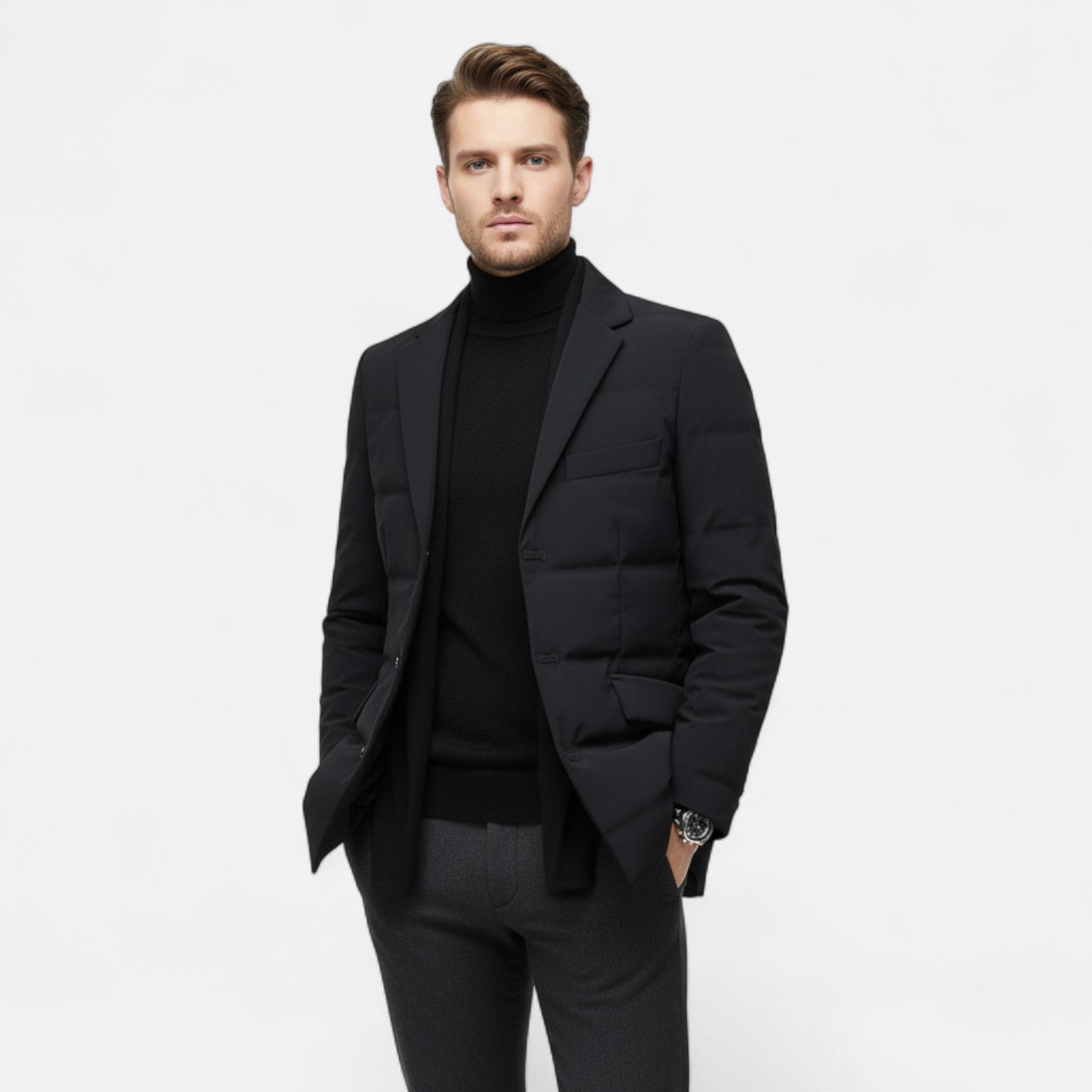 Belcien | Men’s Old Money Puffer Coat