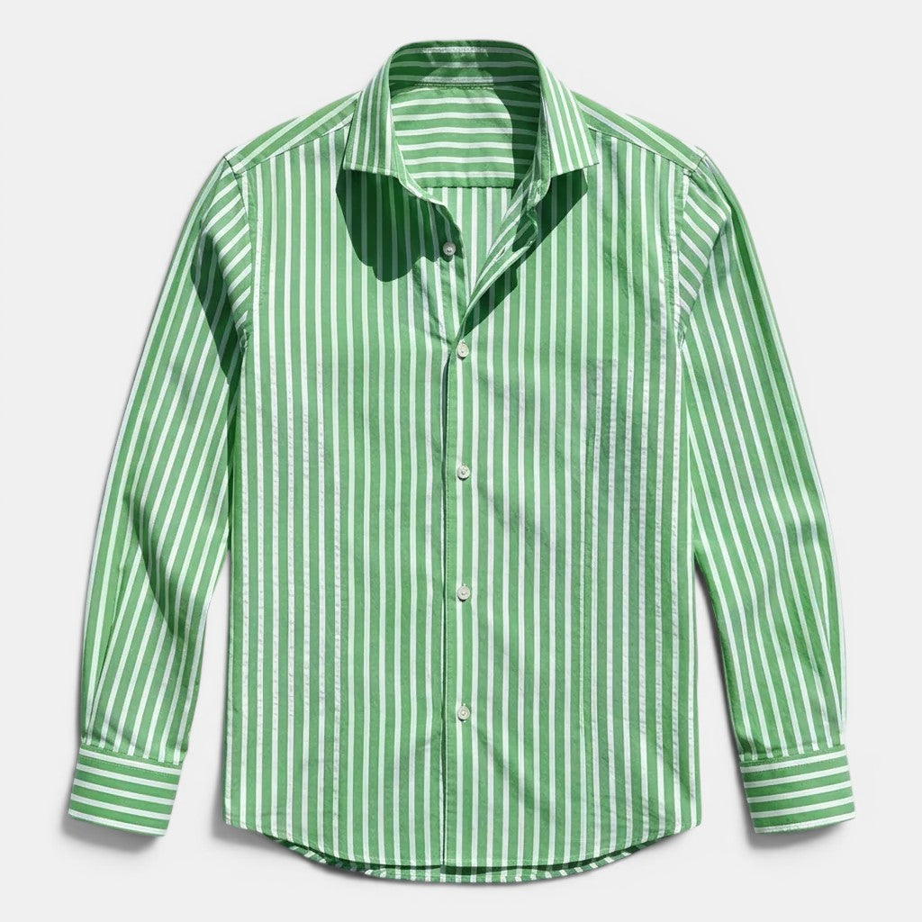 Belcien - Men’s Striped Classic Shirt