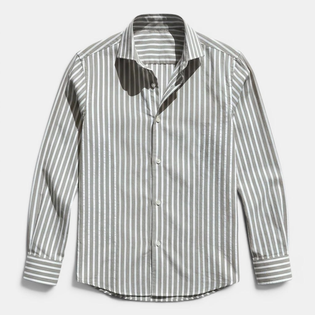 Belcien - Men’s Striped Classic Shirt
