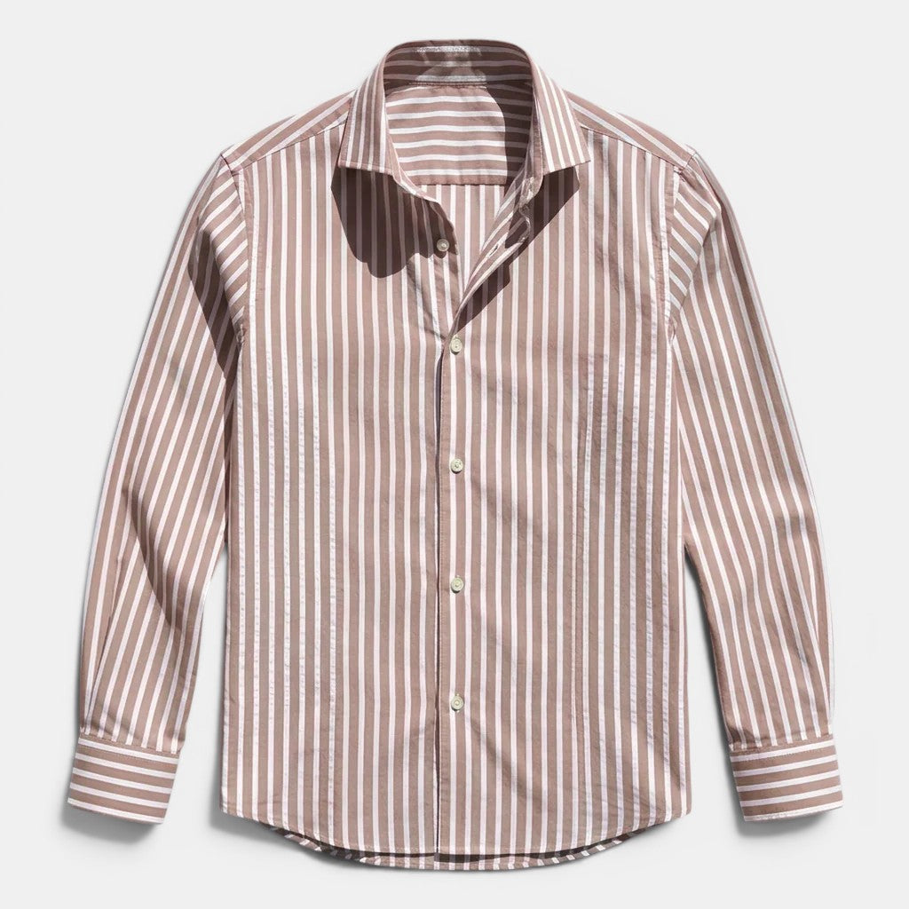 Belcien - Men’s Striped Classic Shirt
