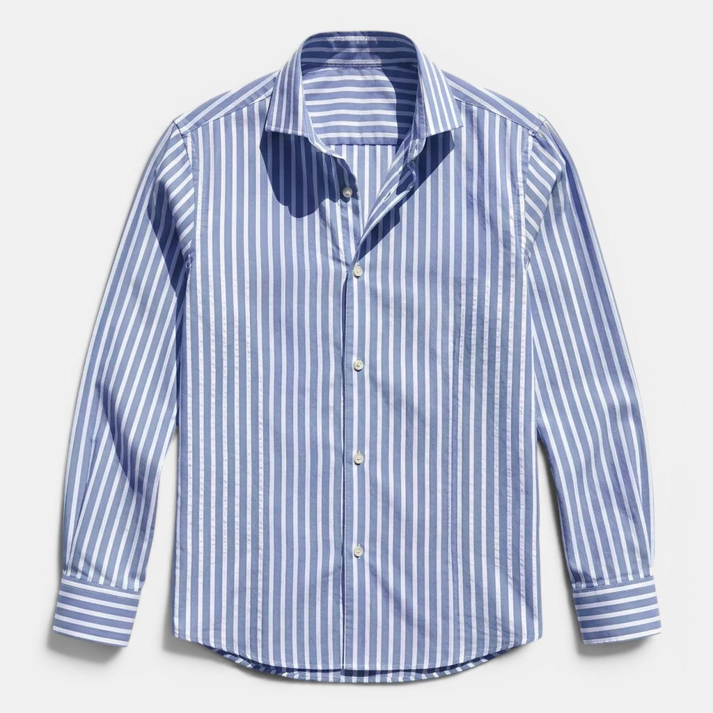 Belcien - Men’s Striped Classic Shirt