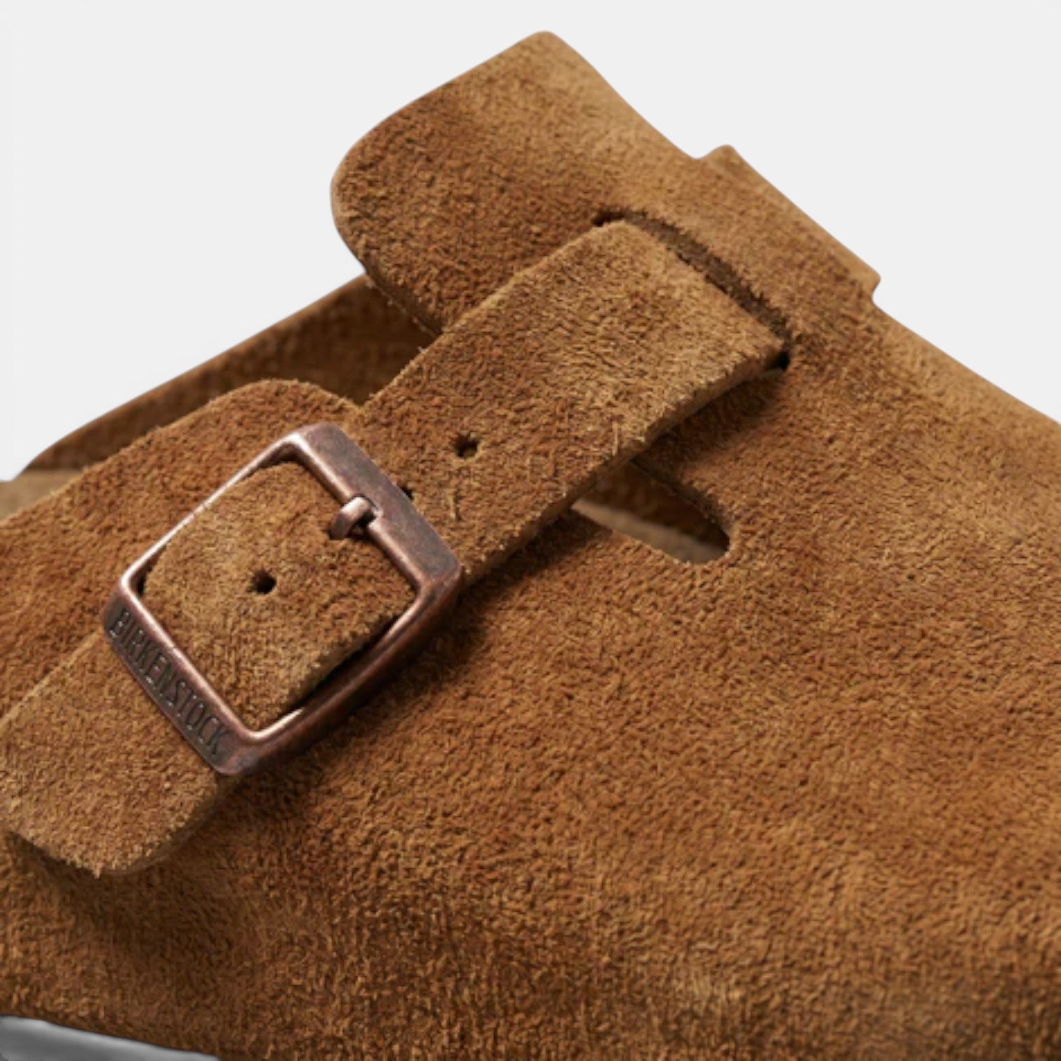 Men's Suede Clogs Cork Footbed Classic Comfort Slip-On Shoes