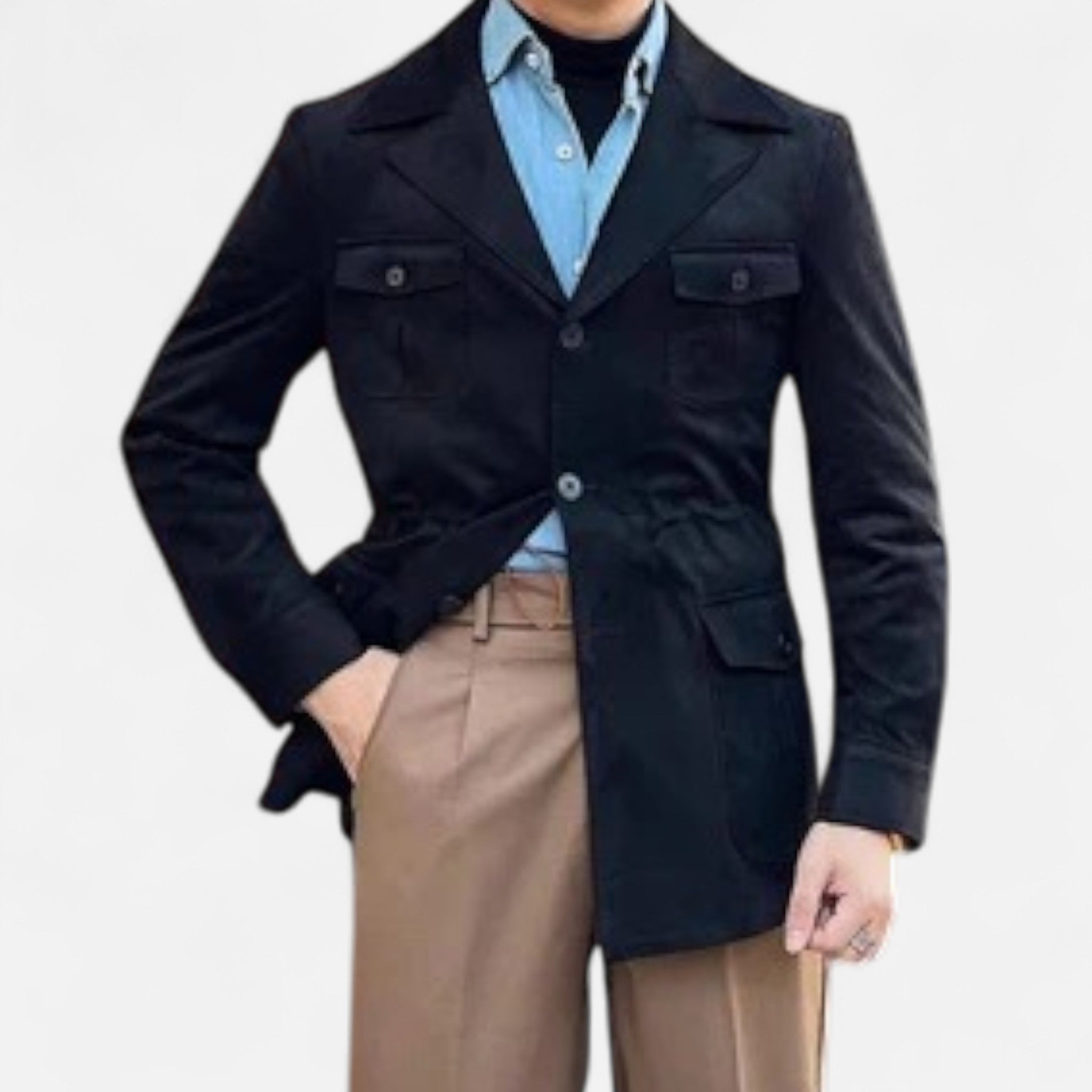 Belcien | Men’s Old Money Pocket Jacket