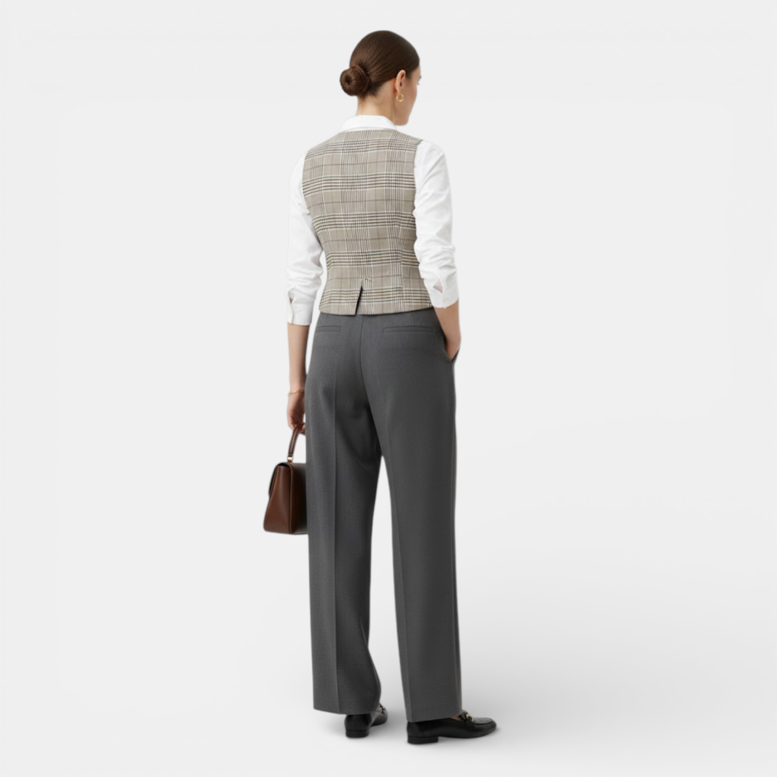 Belcien | Women’s Vintage Waistcoat Elegant Everyday Layer